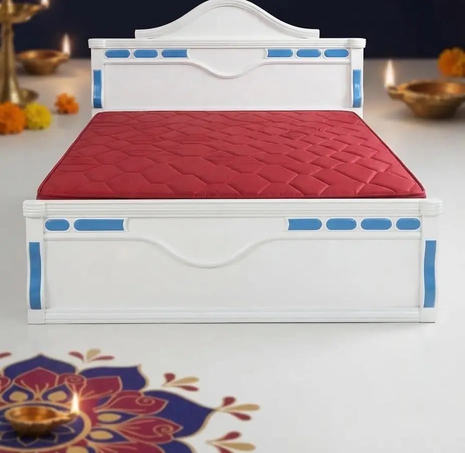 Pearl White Classic Bed