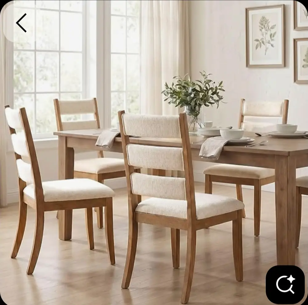 Farmhouse Cream Dining Set