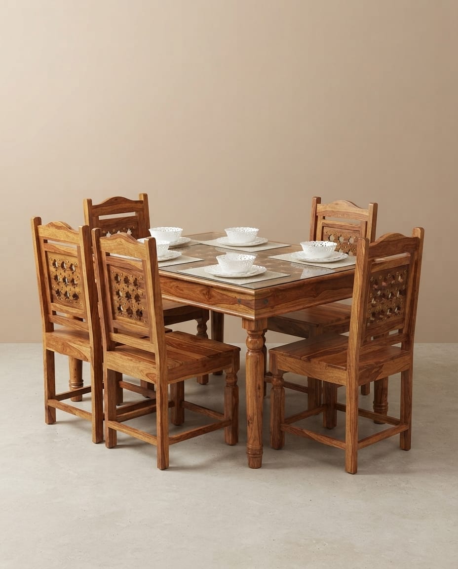 Jaali Sheesham Dining
