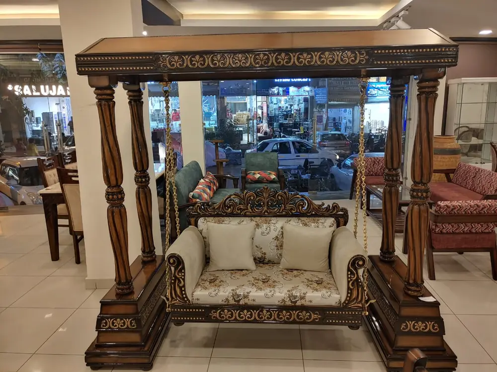 Rajwada Gold-Accent Jhoola