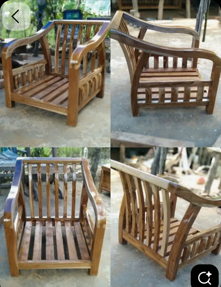 Custom Teak Sofa Frames