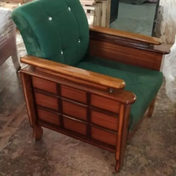 Emerald Panel Teak 1 Seater