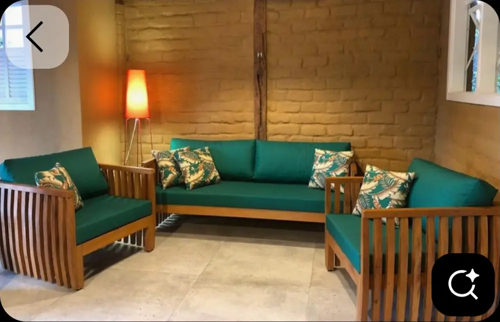 Emerald Slat Corner Sofa