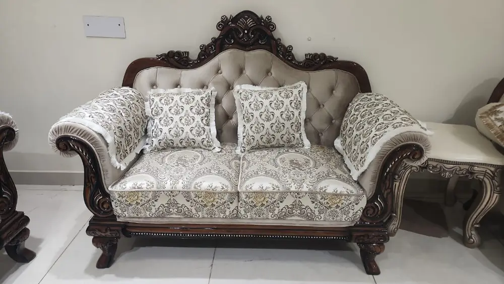 Maharaja Classic Carved Sofa