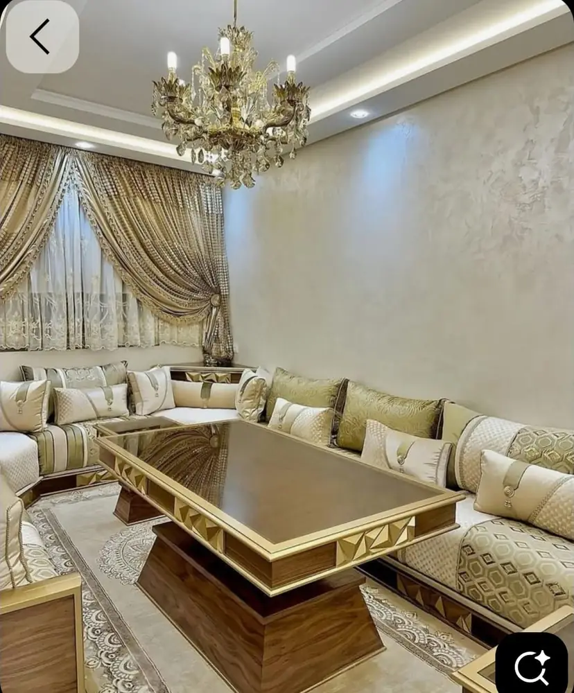 Majlis Gold Corner Sofa