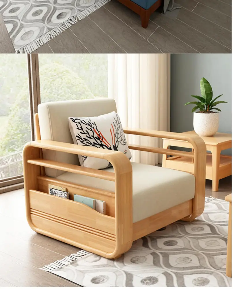 Oak Bentwood 1 Seater